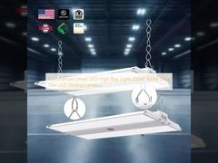 Commercial Linear LED High Bay Light 200W 300W Ultra Thin LED Mining Lamp