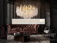 Pendant Lamp Indoor Decor Restaurant Home Hotel Villa Living Dining Room Lobby Luxury Modern Crystal Light Chandelier